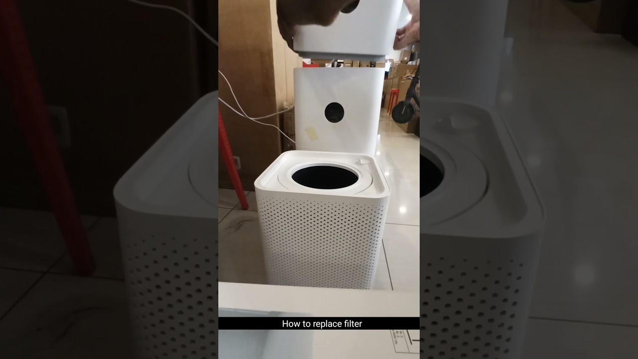 Mi Air Purifier 3C - How to replace & reset filter 