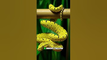 Mesmerizing Green Tree Python  Nature
