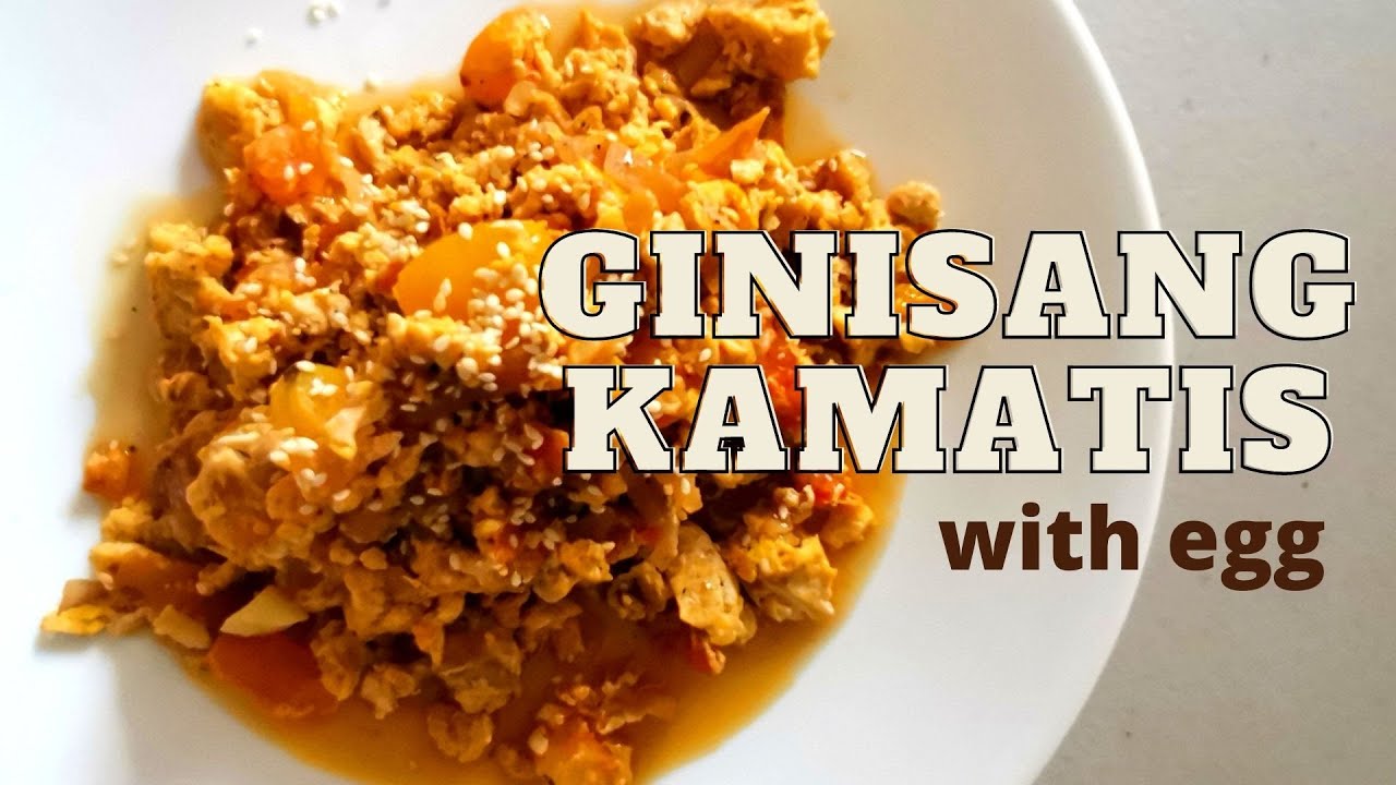 Ginisang Kamatis with egg | ₱50 Peso Budget Meal | Quick and easy to ...