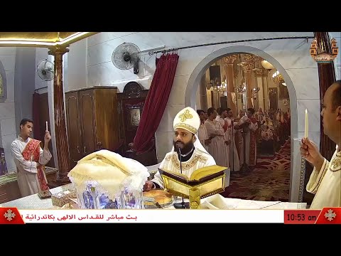 قسمة هوذا كائن معنا على هذة المائدة اليوم ابونا مكاريوس ناجي