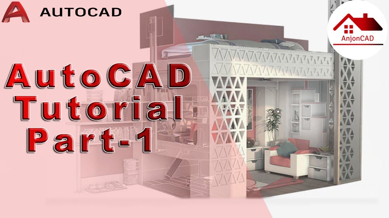 AutoCAD Basic Tutorial for building Plan | Part 1 - YouTube