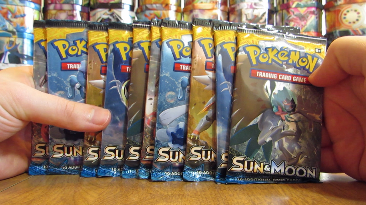 zin Bevriezen september 10 Pokemon Sun and Moon Booster Pack Opening - YouTube