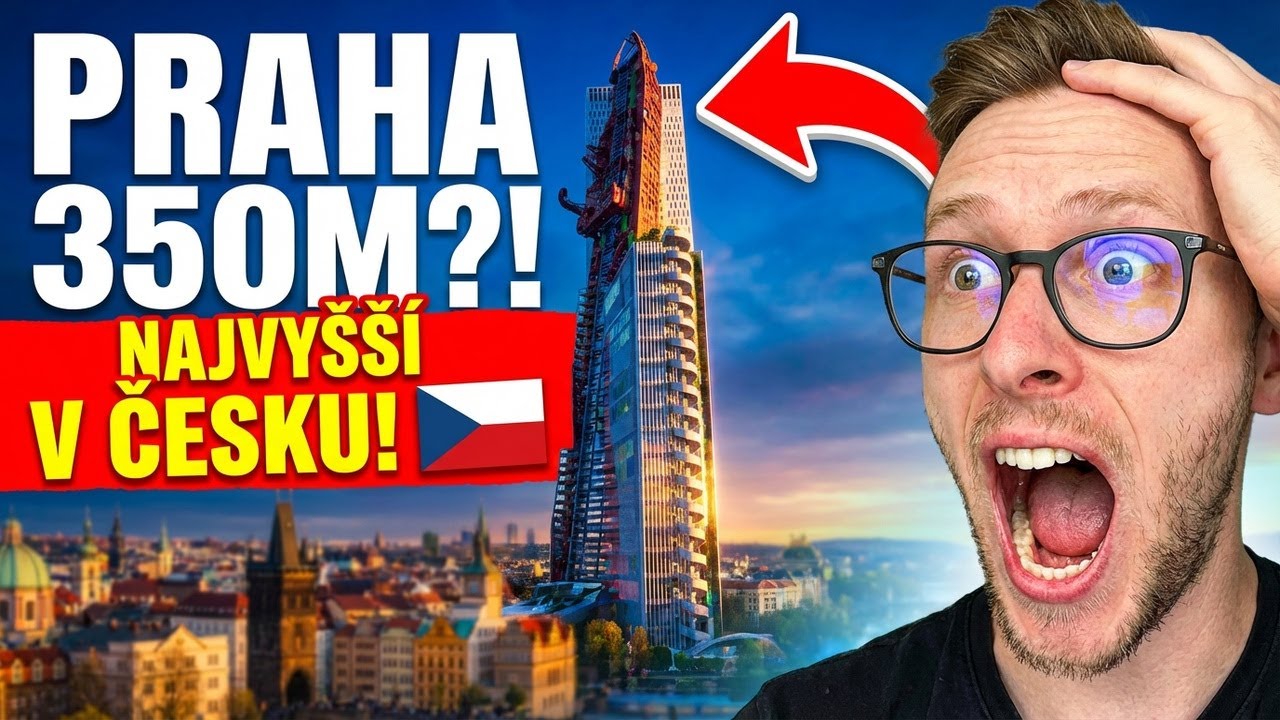 Praha bude mať najvyšší MRAKODRAP v ČESKU?! | Termíny, výška, detaily