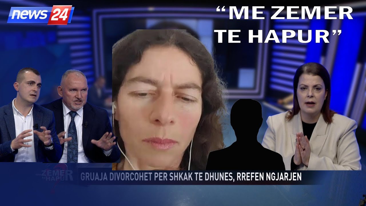 Kishte foto me gra,pinte raki.Përballet live me burrin:Ikte me muaj nga shtëpia.Thoshte s'je e bukur