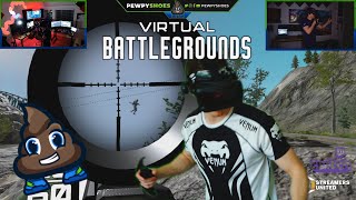 VR Battle Royale! - Full Virtual Battlegrounds VR game 5 kill win!