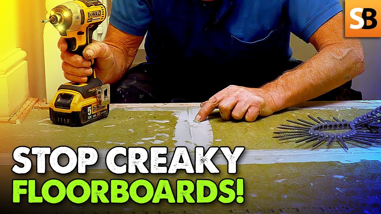 Creaking Floorboards Driving You Crazy, How To Fix Squeaky Hardwood Floors From The Top