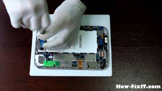 Как разобрать и заменить батарею Samsung Galaxy Note 8 GT-N5100