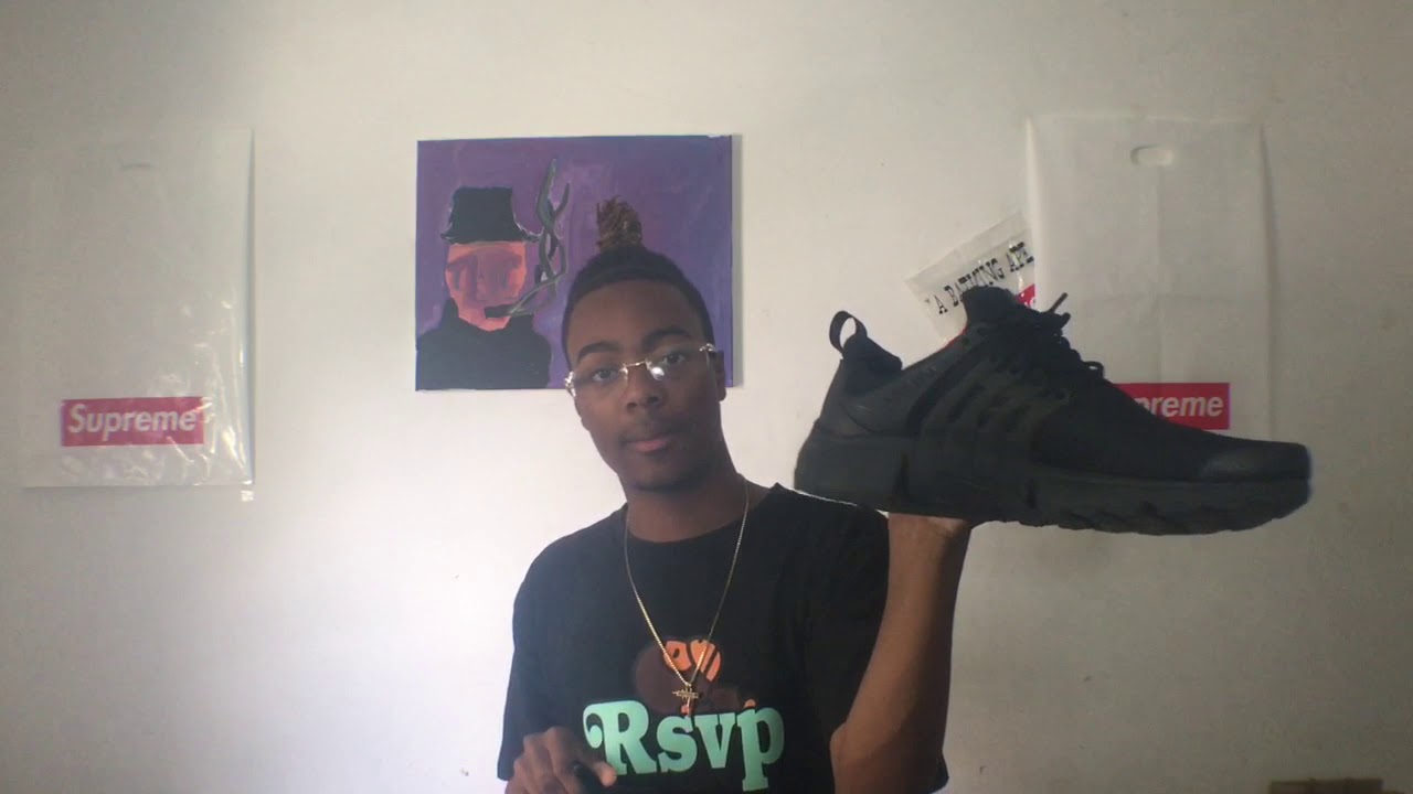 How To Style All Black Nike And On foot) - YouTube