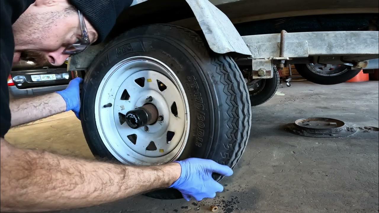 Customer States Trailer Tire Rotation! YouTube