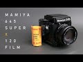 Mamiya 645 super  loading 120 film