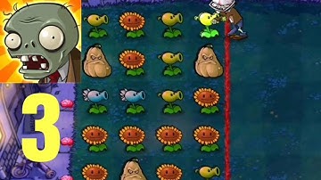 Plants vs Zombies - Gameplay Walkthrough Part 3 (iOS, Android)