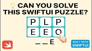 Swift & SwiftUI: Building a Fun 'Guess The Word' Game Tutorial