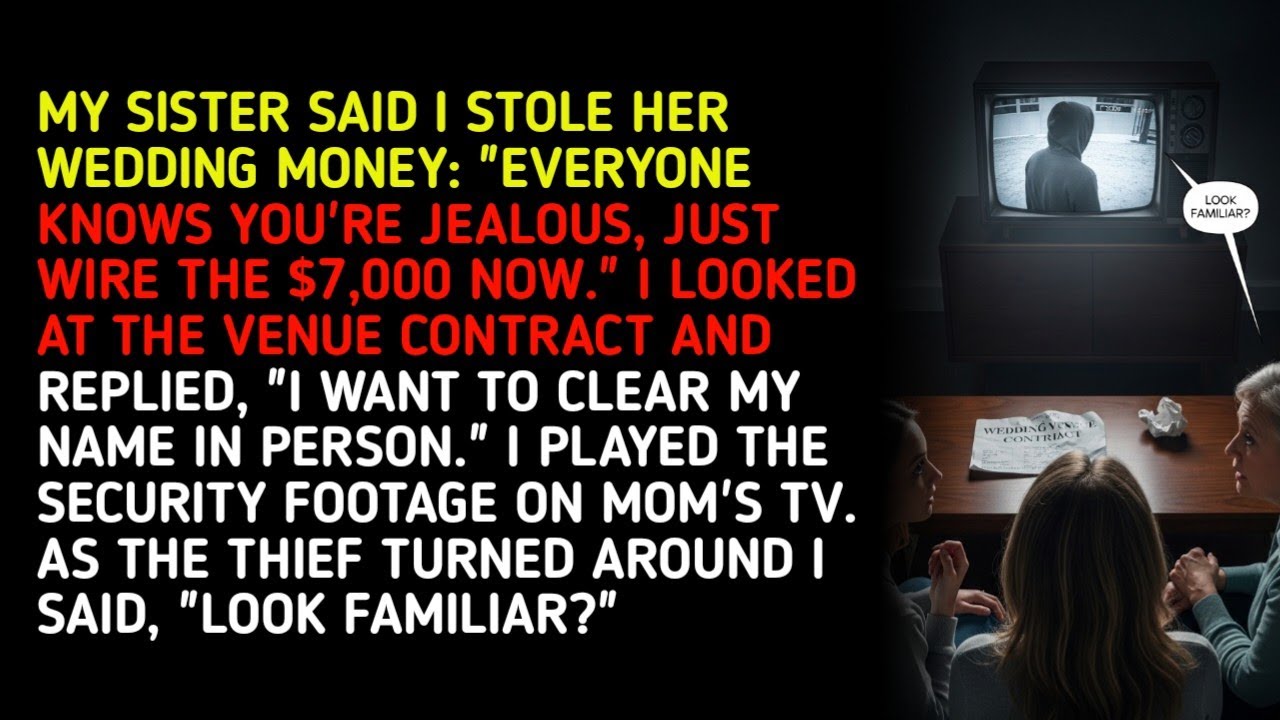 MY SISTER SAID I STOLE HER WEDDING MONEY: 