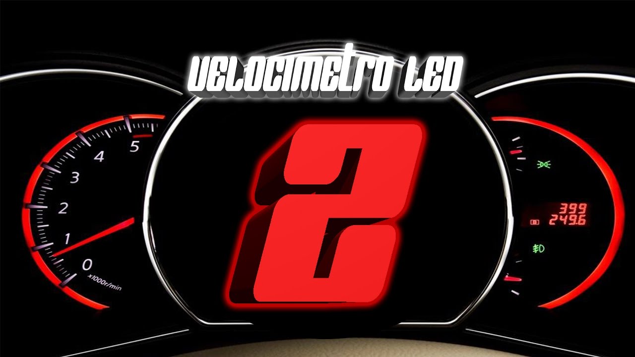 VELOCIMETRO LED 2 (AGUJAS)