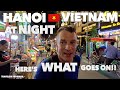 Hanoi vietnam  at night  a vibrant look at evening activities