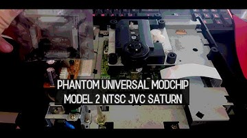 Saturn Phantom Universal Modchip Install | JAMES REINER