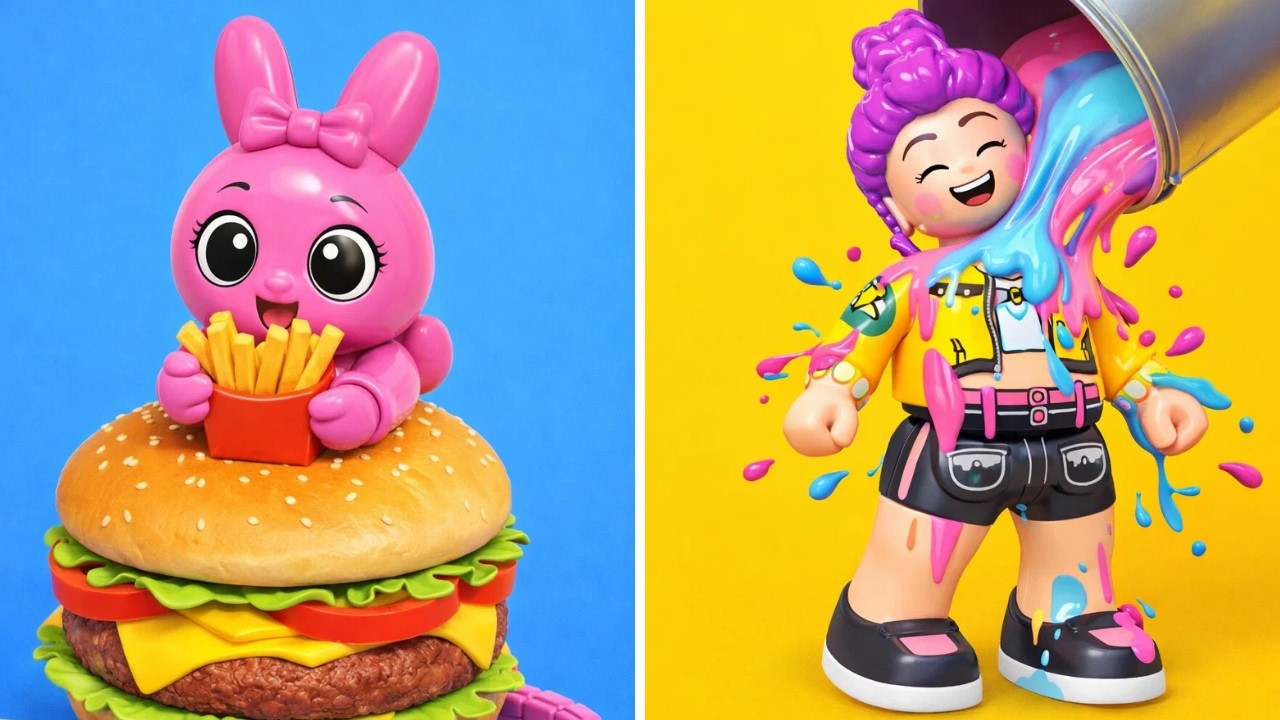 Приключения в игровой книге: Руми или Спрунки? 💜 Кто одержит победу!