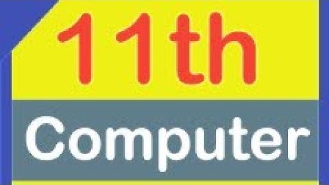 11th Computer Science - Chapter 9 - Introduction to C++ (Part - 1)
