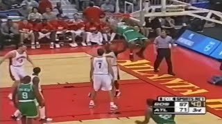 Paul Pierce 41 Points vs Atlanta Hawks 2000-01 *Forces The Game To OT*