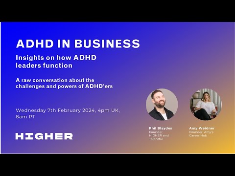 Webinar 30: ADHD in business