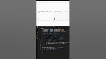 Make JavaScript language translator #shots #languagetranslator  #coding #htmlcssjavascript