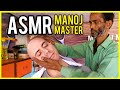 HEAD MASSAGE with neck CRACKING by MANOJ MASTER | ASMR Barber