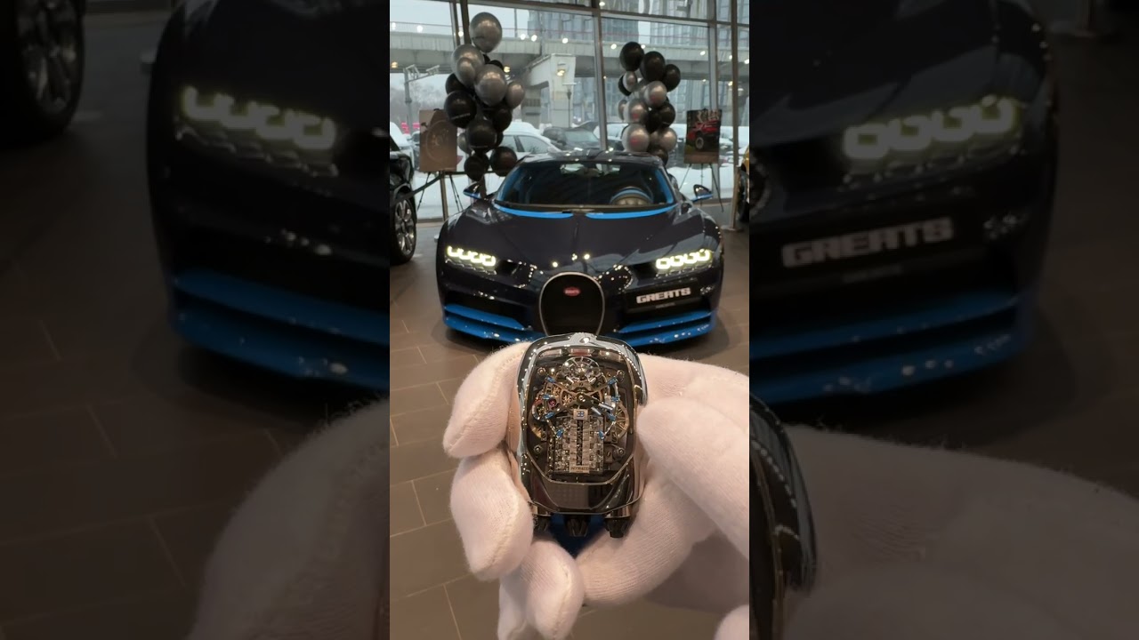 часы Jacob & CO x Bugatti Chiron 