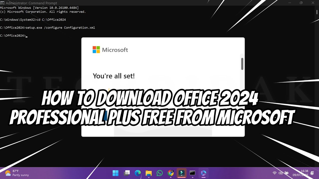 How to Download Office 2024 Professional Plus FREE from Microsoft