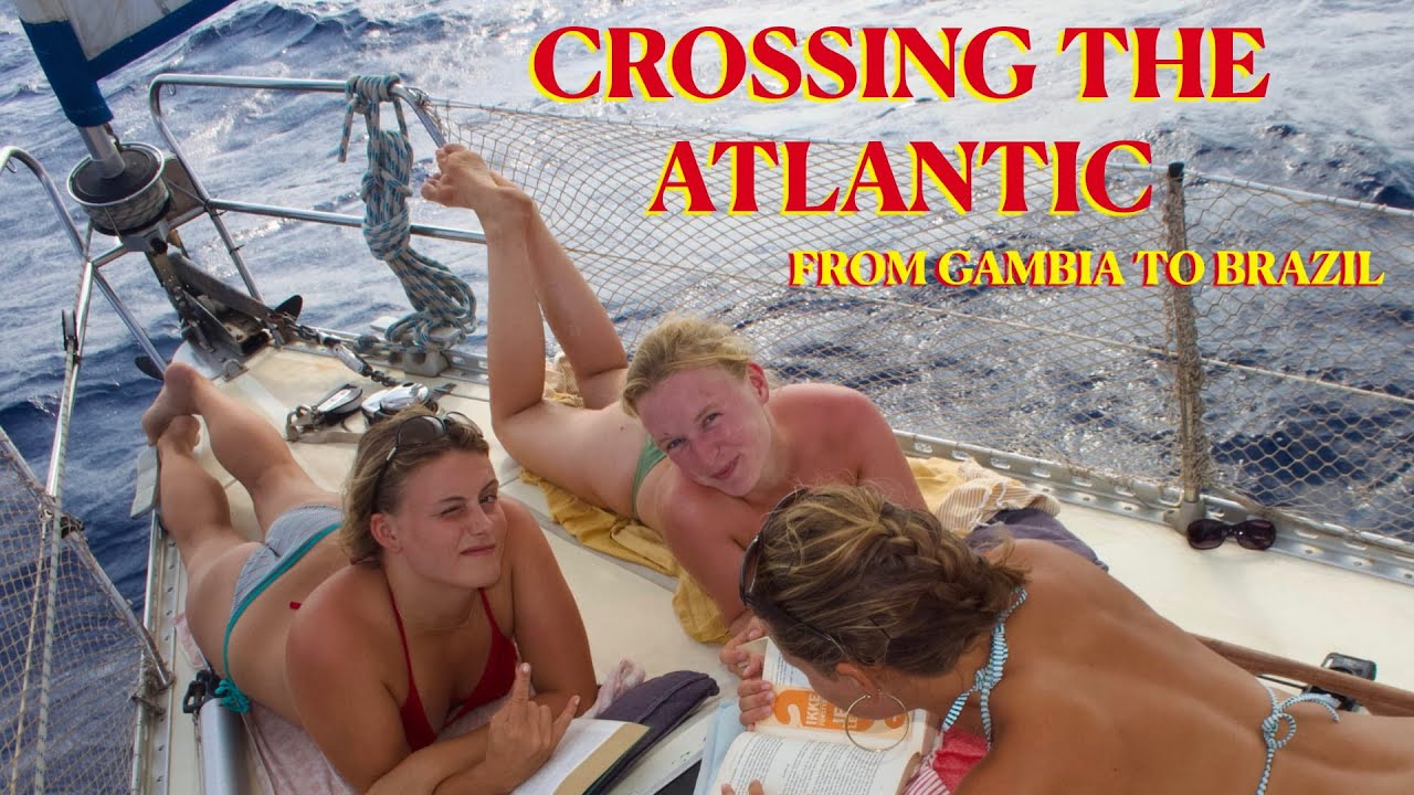 six 20´year olds crossing the atlantic ocean from gambia to brazil