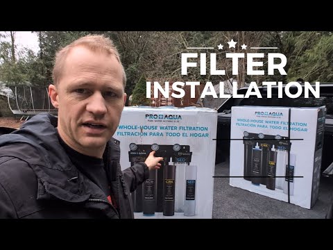 Installing PRO+AQUA Whole-House