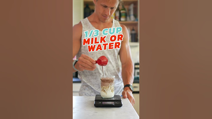 My Overnight Oats Recipe! #SHORT