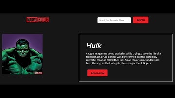 Marvel API Web Development: Build Your Own Superhero Website | Codeflix