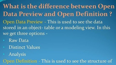 Latest SAP HANA Interview Questions and Answers for freshers and experienced– Part 8