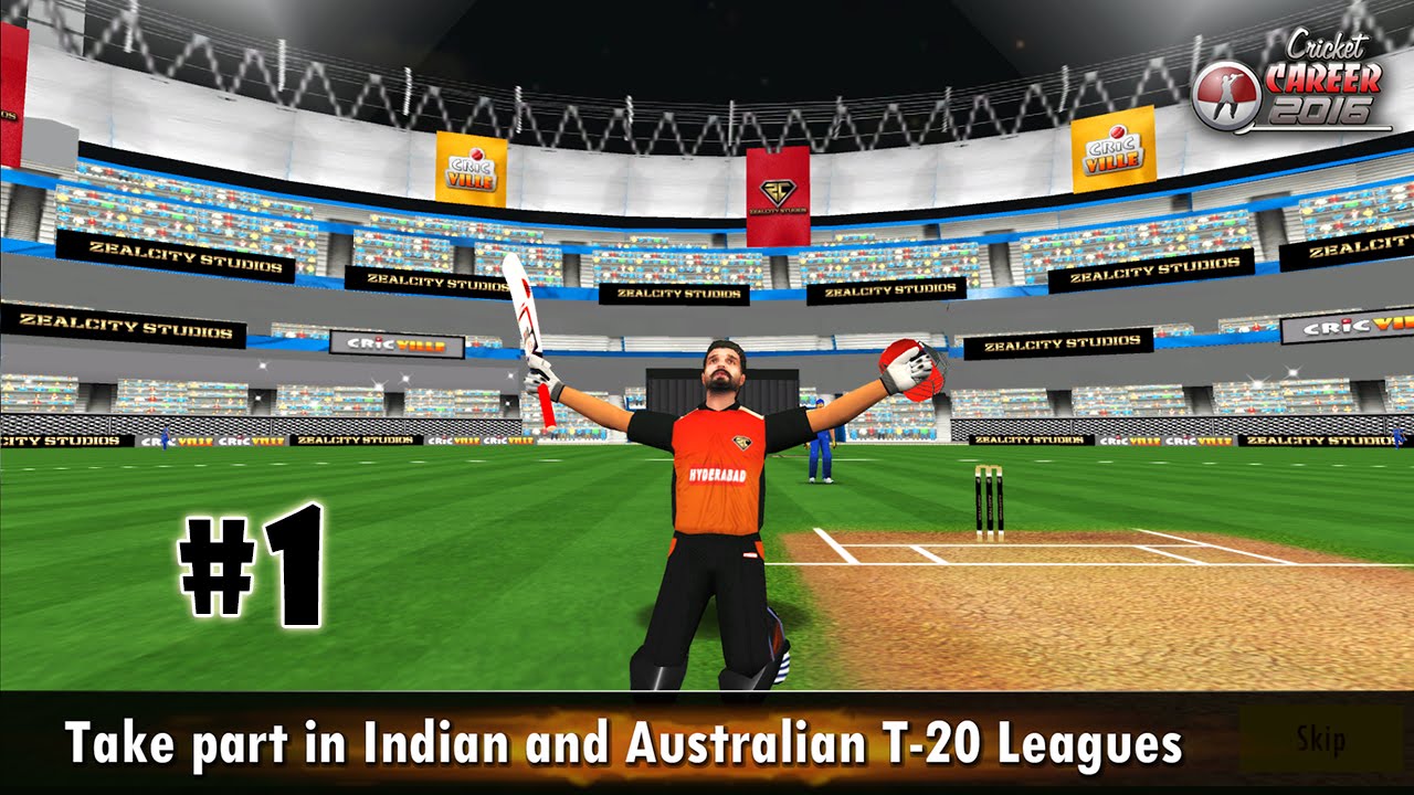Cricket Career 2016 (от Zealcity) Android Gameplay #1 [HD]