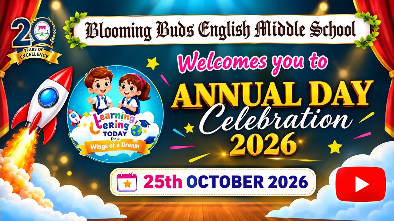 Blooming Buds English Middle School, Ner Chowk Live Stream