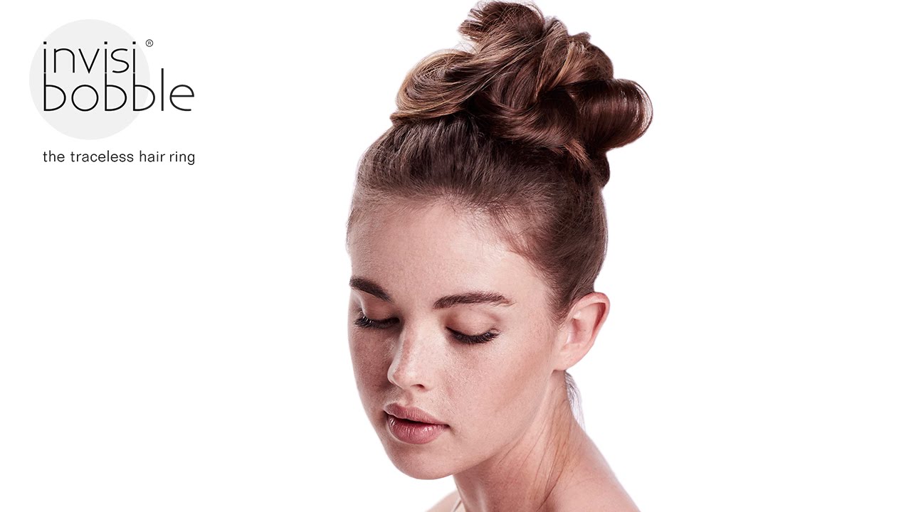 topsi twist bun easy invisibobble hair tutorial by Jenny Strebe alias