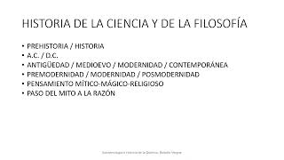 1  EPISTEMOLOGÍA E HISTORIA DE LA QUÍMICA