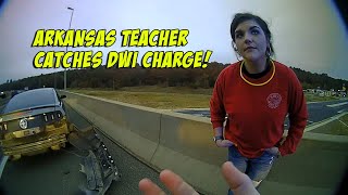 Arkansas Teacher DWI Stop (full video)