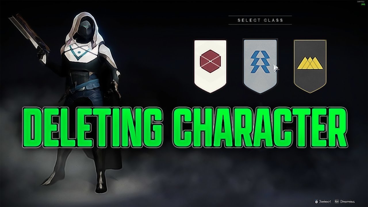 Delete A Character Beyond Light Youtube Delete A Character Beyond Light Youtube