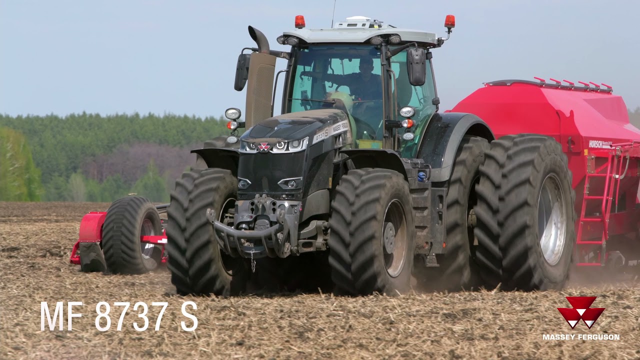 Трактор Massey Ferguson 8737 S Black Edition