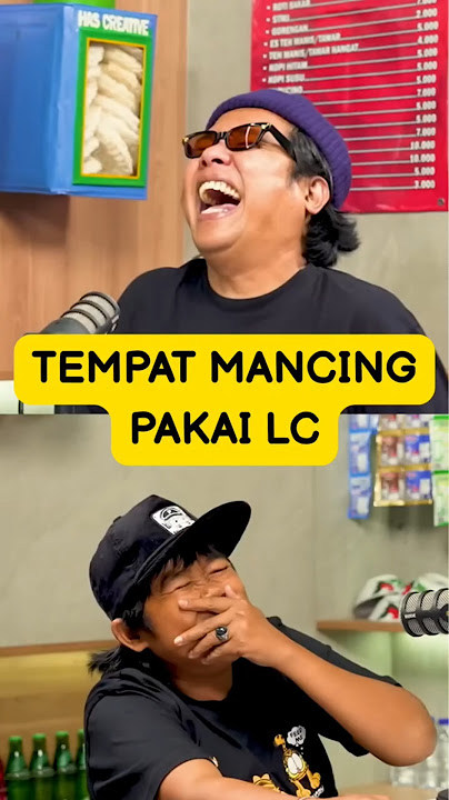 Tempat mancing executive, mancing ditemenin LC 🤣