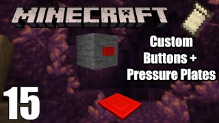 Minecraft, but we ADD BUTTONS AND PRESSURE PLATES with Fabric