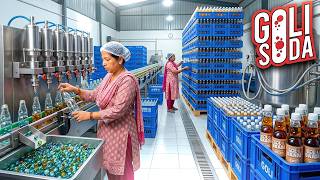 How Its Made The Iconic Goli Soda Full Factory Process