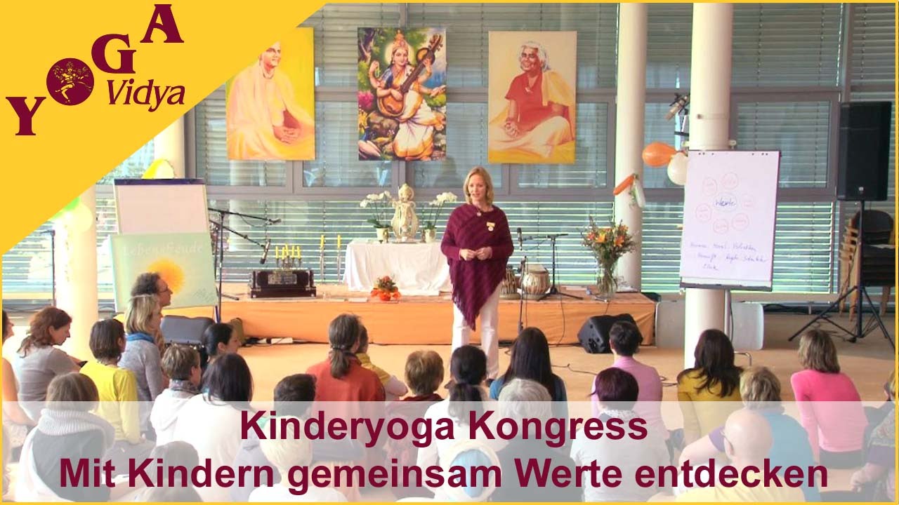Mit Kindern gemeinsam Werte entdecken - Kinderyogakongress