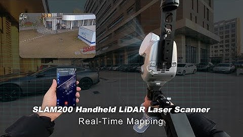 SLAM200 LiDAR Scanner | Real-Time 3D Mapping with 0.5cm Point Cloud Accuracy