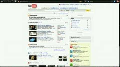 Firefox crash when visiting youtube/metacafe &c.