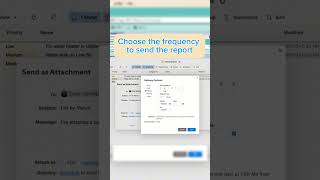 Schedule Send a Recurring Smartsheet Report #smartsheet #tutorials #projectmanagement #workflow