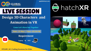 Making a Character and Animating it in Hatch XR | AR and VR for Kids