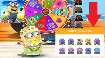 Minion rush SPRING NEW UPDATE Prize Wheel fullscreen gameplay walkthrough ios / android