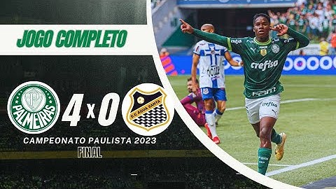 Palmeiras x Água Santa | Paulistão 2023 | Final - Volta | Jogo Completo | Narração Cleber Machado